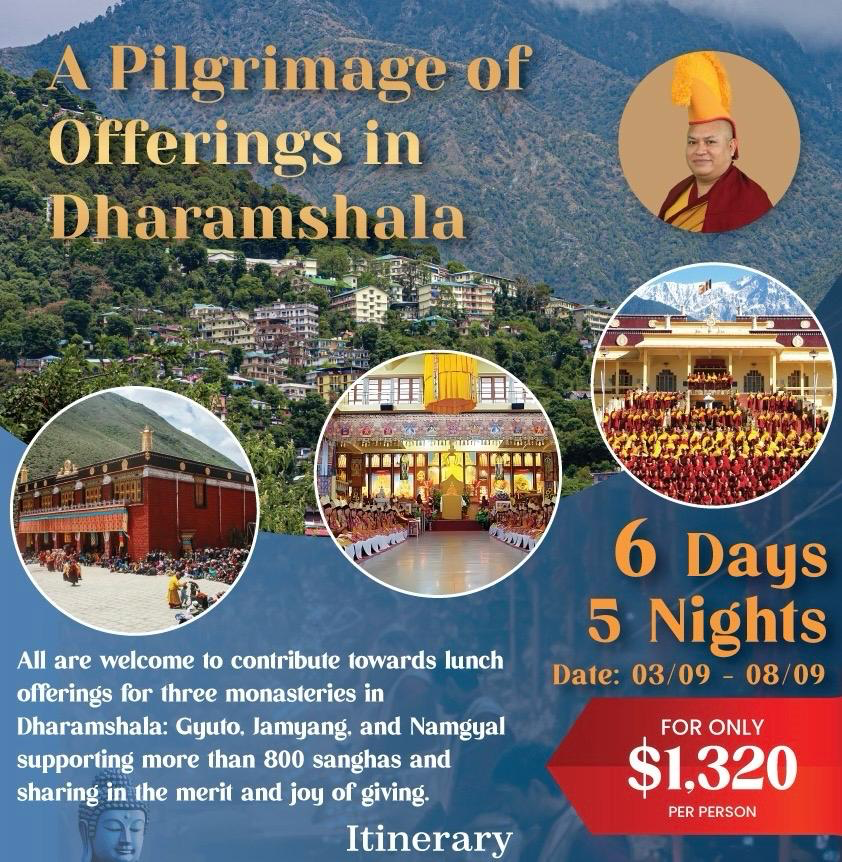 Dharamsala Pilgrimage Poster